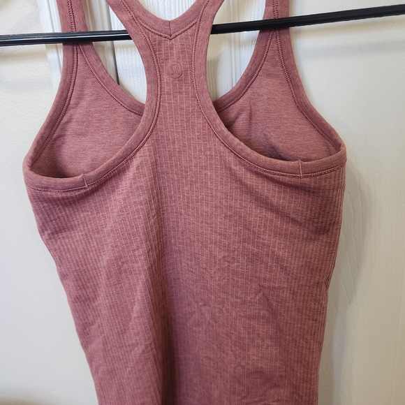 Lululemon Ebb To Street Light Support Tank W/ Shelf Bra Spiced Chai Color - Picture 9 of 12